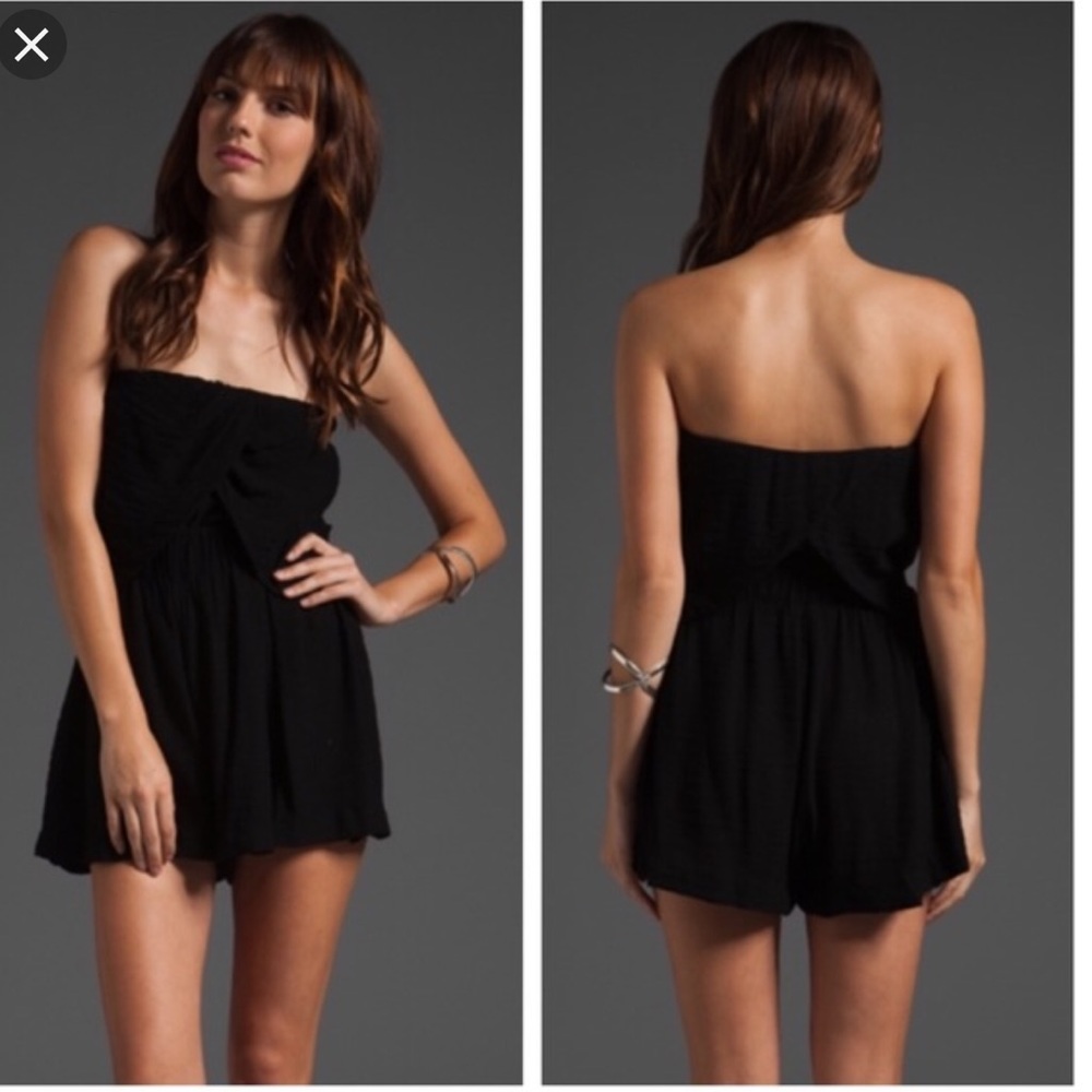 ELIZABETH AND JAMES “EMMA” STRAPLESS ROMPER